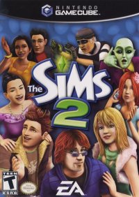 The Sims 2: Pets Gamecube  box art